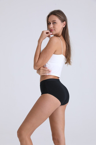 3 Packs Calzoncillos De Algodón De Talla Grande Para Mujer