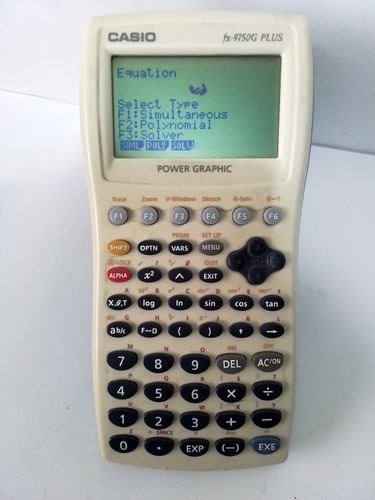 Calculadora Casio Fx 97 50 G Plus Con Manchita En Pantalla (Usado)