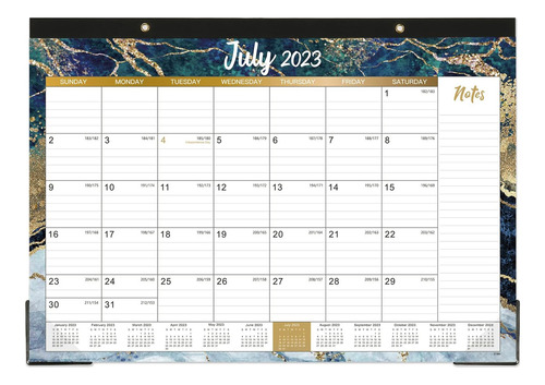 2023-2024 Calendario De Escritorio-18 Meses Calendario De Es