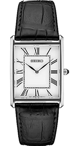 Seiko Reloj De Vestir De Cuarzo De Acero Inoxidable Para Hom