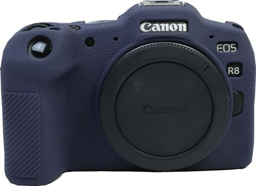 Funda Compatible Con Canon Eos R8 (azul)