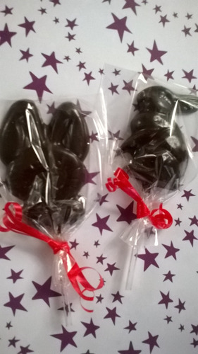 Pascua. Paletas De Chocolate De 25 Gr. Aprox.