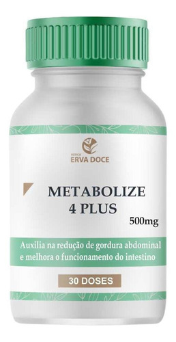 Metabolize 4 Plus 500mg 30 Doses