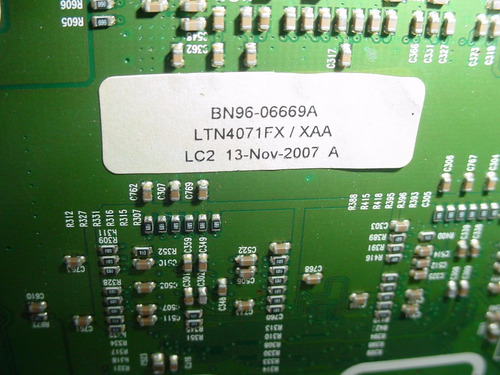 Bn96-06669a Bn97-01751f Frc Ctrl Tv Samsung Lnt4071 * Tc2