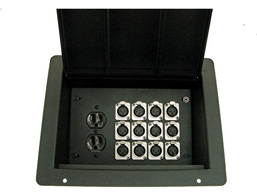 Procraft  Proaudio Empotrable Bolsillo Caja Piso 1 Ac 12 Ee