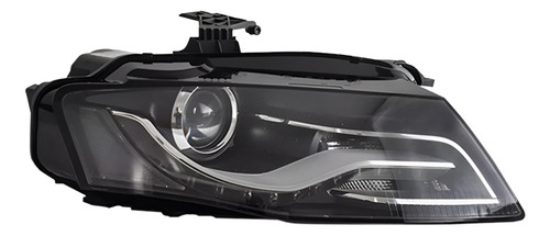 Par Farol Audi A4 09 A 12 Eletrico C/ Motor C/ Led S/ Xenon