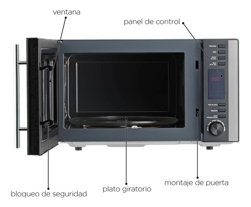 Horno Microondas 23 Litros Ursus Trotter 25k Romm Digital
