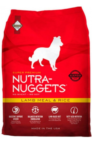 Nutra Nuggets Lamb Meal Rice 3 Kg 
