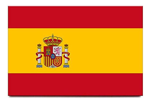 Iman Nevera Con Bandera España Madrid Barcelona Travel Souve