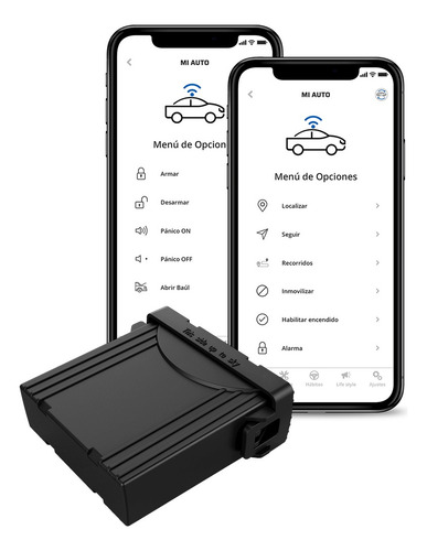 Gps Auto Nemesis Ng105 Con Plan + Chip 1 Mes Uso Gratis App