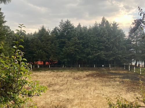 Terreno En El Ajusco, Ideal Para Hípico