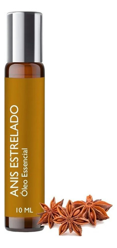 Óleo Essencial Anis Estrelado 10ml Roll On Puro E Natural Essência do Brasil