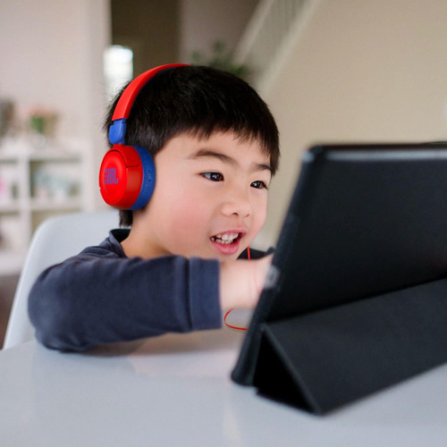 Auriculares Supraaurales Jbl Jr 310 Kids Safe Sound Con Micr