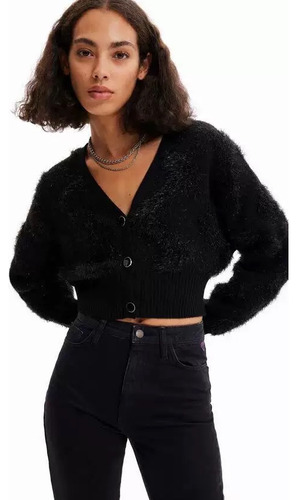 Suéter Desigual Mujer  Negro