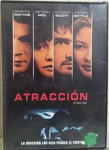 Pelicula Atraccion Dvd Suspenso 