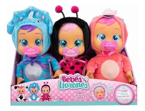 Cry Babies Bebés Llorones Bruny Dragon Mini Original Tiny C
