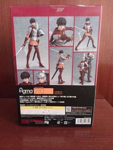 Figma Berserk Casca Band Of The Hawk Good Smile Co. Original (Usado)