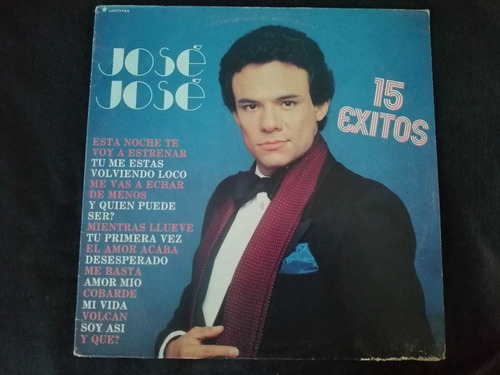 José José 15 Exitos Lp