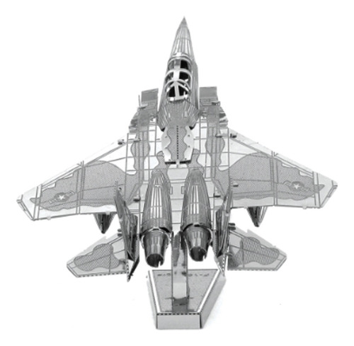 Avión A Escala Para Armar F-15 De Metal 3d Rompecabezas
