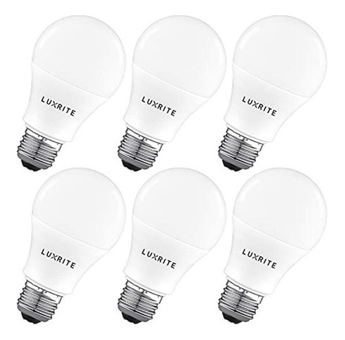 Luxrite A19 Bombilla Led De Luz 100w Equivalente 5000k Blanc