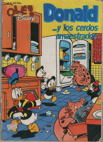 Comic Donald Y Los Cerdos Amaestrado