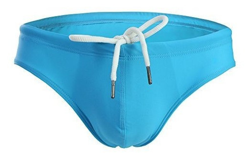 Código De Verano Mens Swim Sólido Breves Drawstring Fzsfd