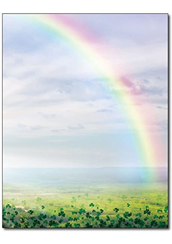 Arco Iris De La Suerte Papelería Papel  80 hojas  ideal Pa