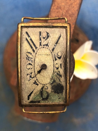 Antiguo Reloj Jmdora , 1 Jewels, No Funciona.
