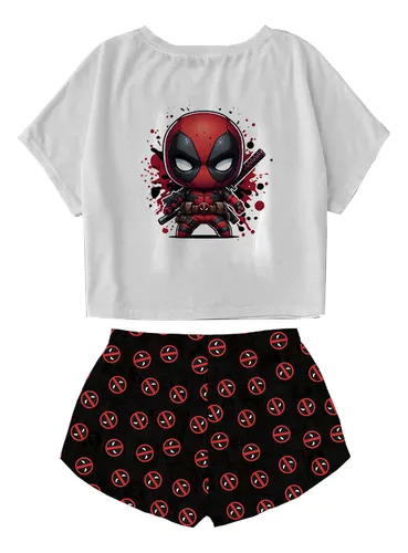 Pijama Mujer Deadpool Regalo Obsequio Dama