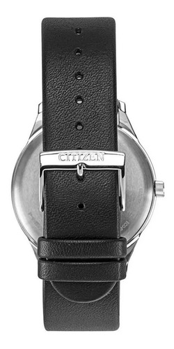 Reloj Citizen Mickey Shadow Bv1130-03w Original Caballero Color De La Correa Negro Color Del Bisel Plateado Color Del Fondo Blanco