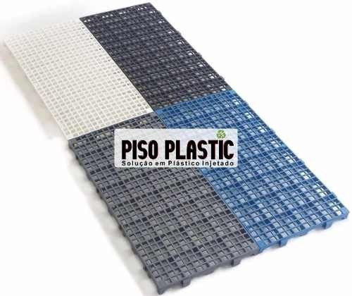 20 Pallet Palete Estrado Piso Plastico Pt 2,5 X 25 X 50 Full