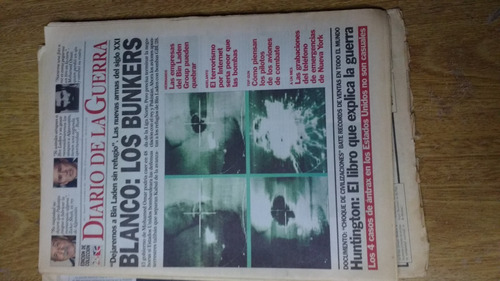 Diario Diario De Guerra 2001 Blanco : Los Bunkers Bin Laden 