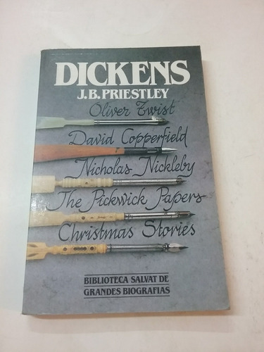 278 Libro Dickens - J.b. Priestsley- Editorial Salvat 