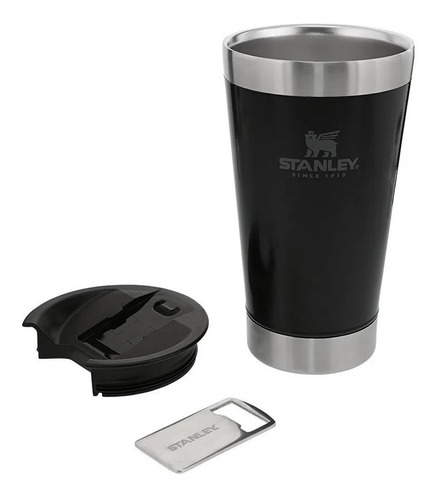 Vaso - Cerveza Stanley Con Destapador 470 Ml 