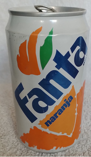 Lata Vacía Gaseosa Antigua Fanta Naranja