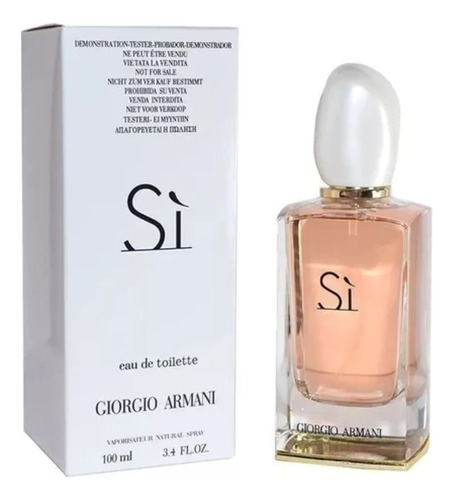 Perfume Importado Si By Giorgio Armani 100ml ** T ** !!