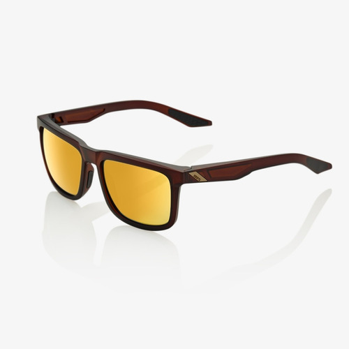 Óculos 100% Blake Soft Tack Rootbeer - Flash Gold