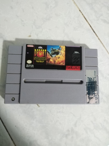 Desert Striker Return To The Gulf Snes 