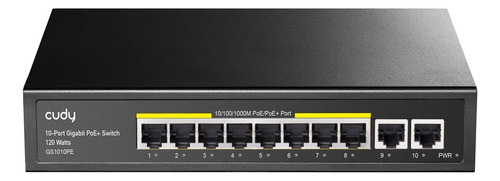 Conmutador Poe Gigabit Cudy De 8 Puertos, Presupuesto Poe De