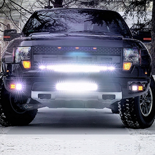 Imagen 5 de 6 de Foco Barra Led Caminero 130cm 100led 300w