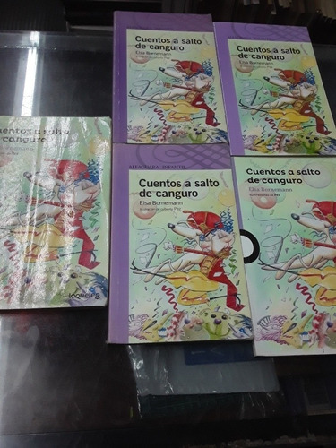 Cuentos A Salto De Canguro - Alfaguara Lote X 2 Libros 