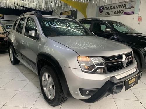 Imagem 2 de 12 de Renault/duster Dynamic 1.6 4x2 2015/2016 Cor Prata