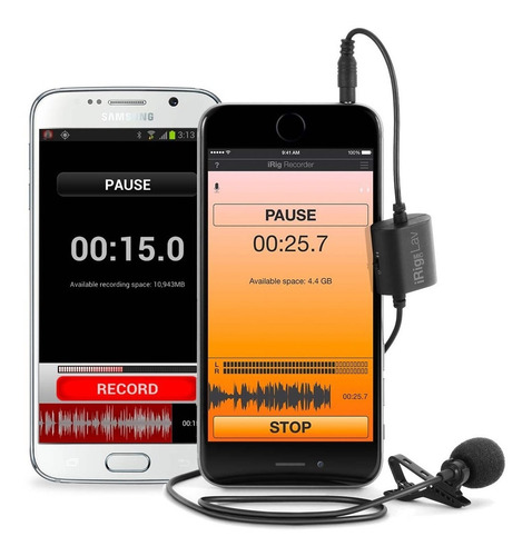 Imagen 5 de 9 de Microfono Irig Mic Lav Lavalier