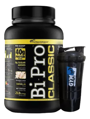 Bi Pro, Proteína Bipro + Camiseta + Envío Gratis