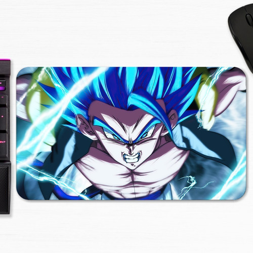 Mouse Pad Gogeta Super Saiyan Dragon Ball  Art Gamer M