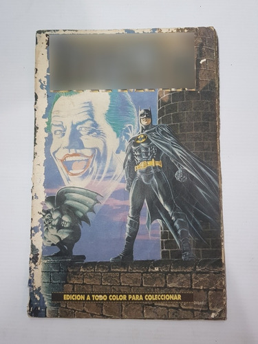 Imagen 1 de 8 de Batman Antiguo Cómic Ilustrado De La Película 1989 Mag 56972