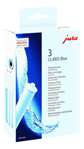 Jura Claris - Filtro De Agua Azul (3 Unidades)