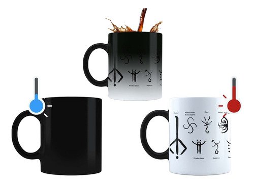 Dark Souls Runas De Caryll En Bloodborne Taza Magica T P E Negro