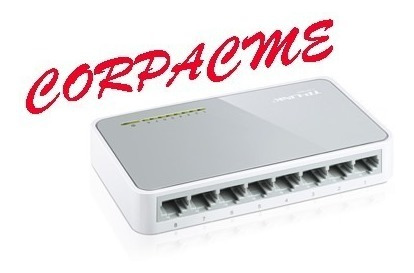 Switch Escritorio Tp-link 8 Puertos 10/100 Tl-sf1008d Acme