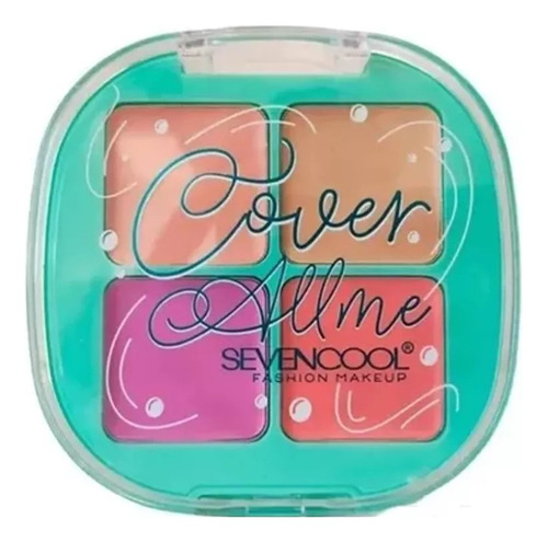 Paleta Correctora 4 Tonos Seven Cool Maquillaje